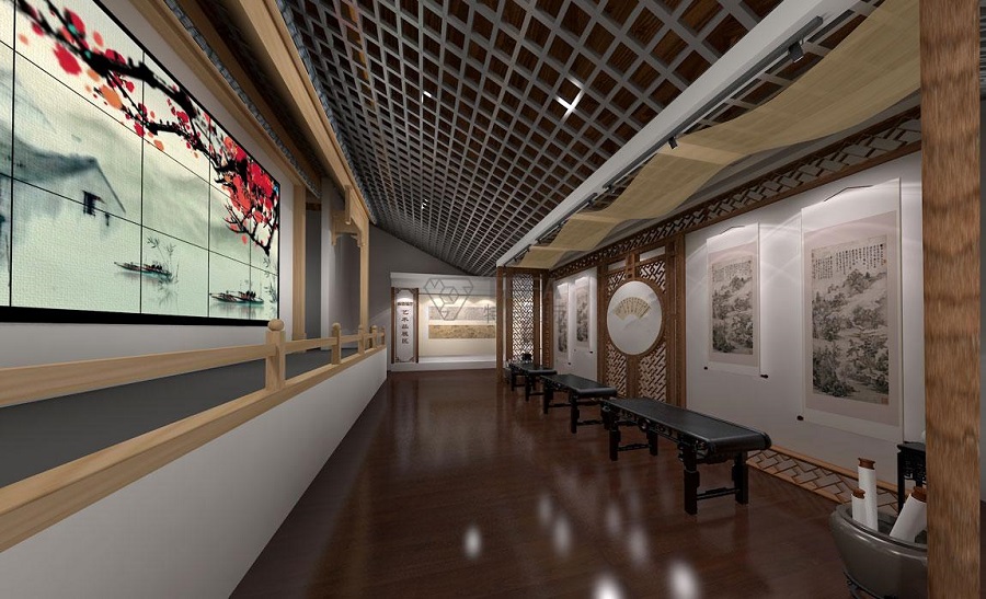 文化展館設(shè)計圖二
